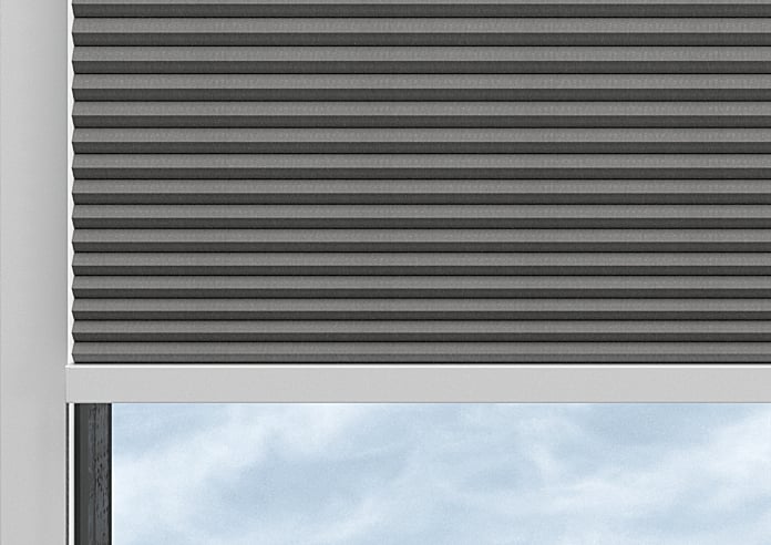 Nocturne (Blackout), Slate Grey - Stick Fit Slim Honeycomb Blind - Image 8